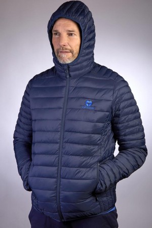 123 LIGHTWEIGHT QUILTED JACKET FARGE 004 NAVY